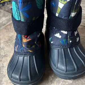 The Children's Place Dinosaur Navy Colorful Kids Boots